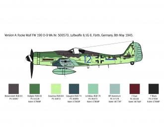 Italeri FW 190 D-9 Aircraft Model Kit 1:72