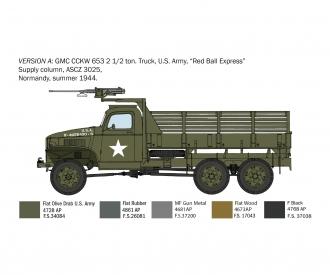 GMC 2 1/2Ton.Truck D-Day 80th Ann. 1:35 Kit