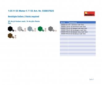 1:35 V-55 Engine f. T-55