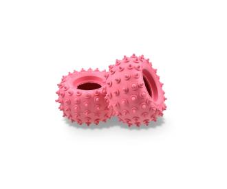 Rear Spike Tire Pink, model tyre set, 2 pieces