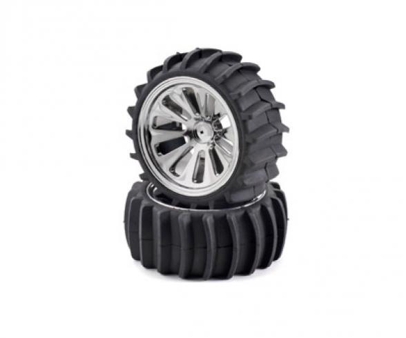 Beach tyre set CV-10B, wheel set for 1:10 models