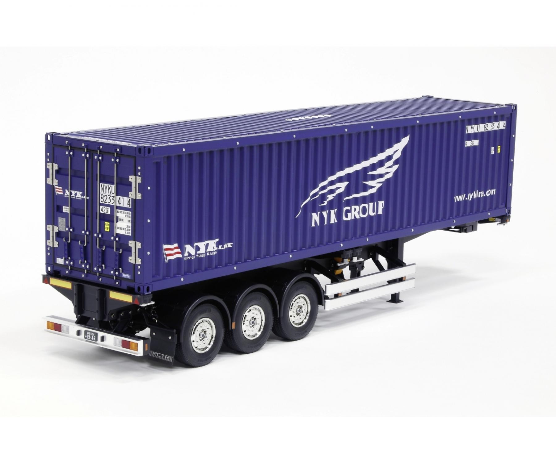 Buy 1:14 RC 40ft NYK Container Semi-Trailer online | Tamiya