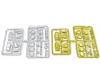 P-Parts 58397 Modellbauteile, klar und gelb