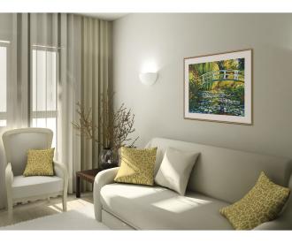 Water-Lily Pond 40 x 50 cm - Painting by Numbers