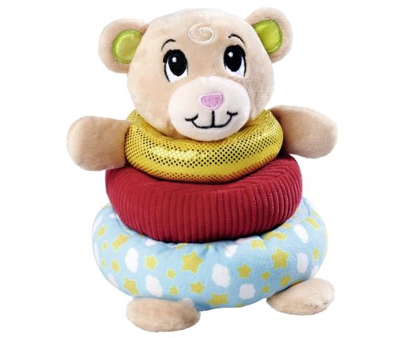 Anneau d'empilage ABC Teddy en peluche