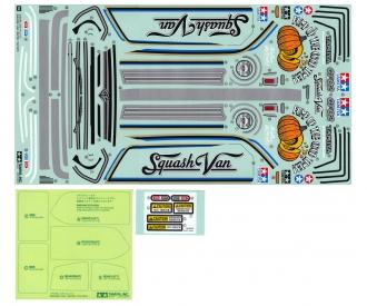 Aufkleber Squash Van GF-02