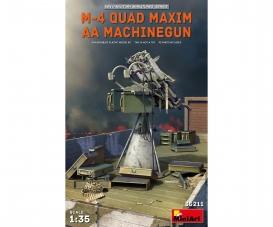 1:35 M-4 Quad Maxim AA Machinegun