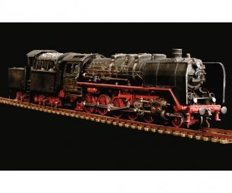 Locomotive BR50 Model Kit 1:87 with Tender