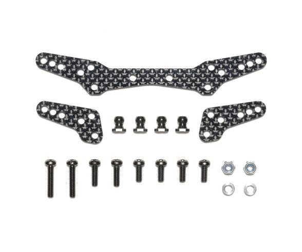 DT-04 Carbon Damper Stay Set, RC tuning parts
