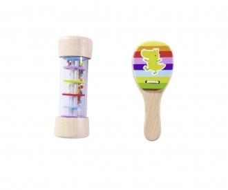 Music Set Rattle and Castanet