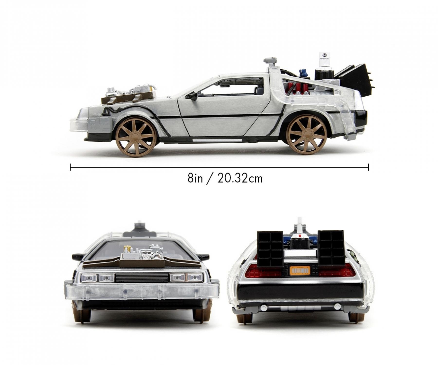 1:24 Back to the Future III (1990) - DeLorean Time Machine w