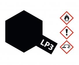 LP-3 Flat Black, paint, 10 ml bottle
