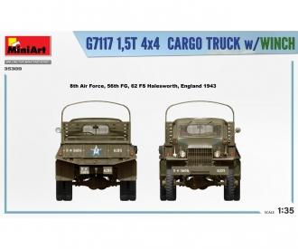 1:35 Camion de transport américain G7117 Treuil (2)