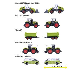 Claas Farm Giftpack 5 pièces, env. 1:64