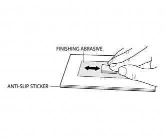 Anti-Slip Sticker, model supply, 75 x 150 mm