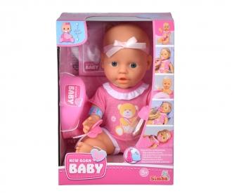New Born Baby Cute Baby – poupée vinyle 30 cm