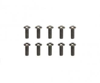 3x8mm Steel Hex Head Screws (10)