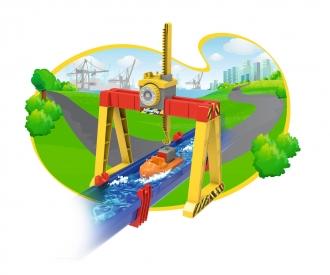 Aquaplay ContainerCrane Set