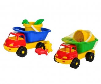 Dumper Truck filled, 2 versions