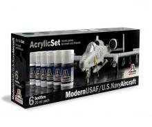 Italeri Acryl Set Modern USAF/U.S. Navy