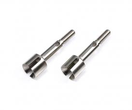 Wheel Axle (2), RC spare part, 35 mm metal