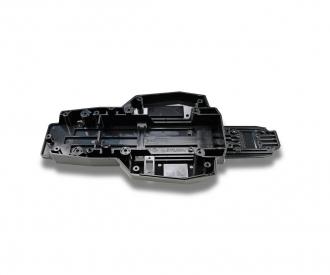 DT-04 Chassis blk, RC chassis part, black tub