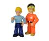 Sam Junior Pack Double Figurines Articulées, 2 versions