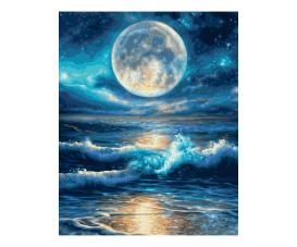 Magic of the moon Painting by numbers