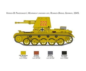 Panzerjager I 1:35 scale model kit with figure