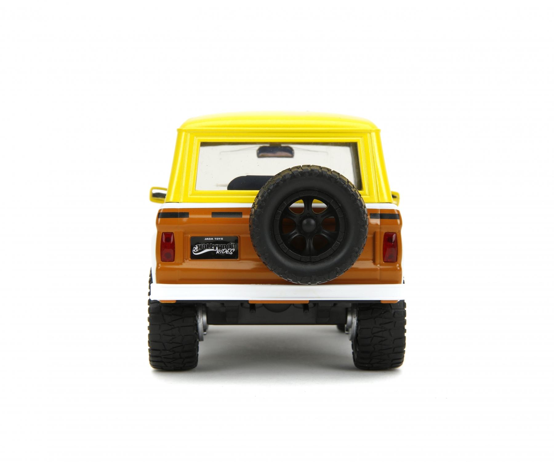 Trouvez Sponge Bob 1973 Ford Bronco 1:24 en ligne | Jada Toys