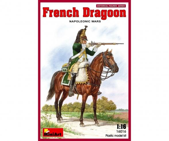 MiniArt French Dragoon Model Kit 1:16 Scale