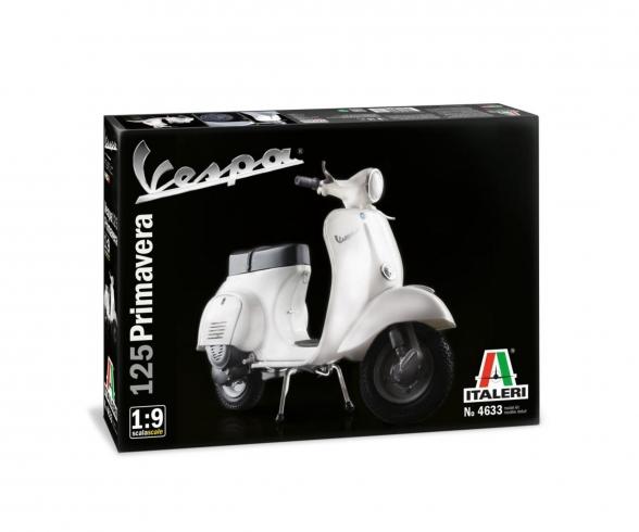 Italeri Vespa 125 Primavera Model Kit 1:9