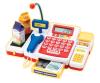 Caisse enregistreuse avec scanner et tapis roulant