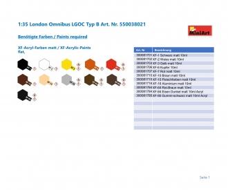 1:35 London Omnibus LGOC type B
