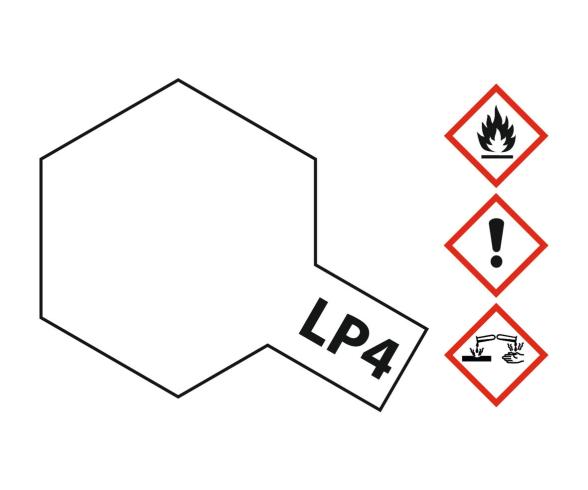 LP-4 Flat White 10 ml, lacquer paint