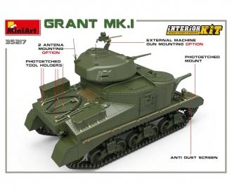 1:35 Grant Mk.I m. Intérieur