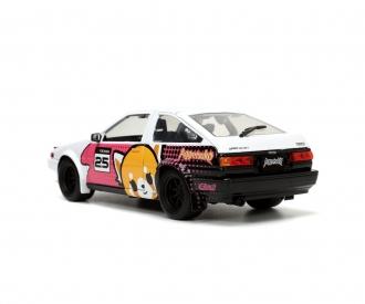 Aggretsuko 1986 Toyota Trueno AE86 1:24