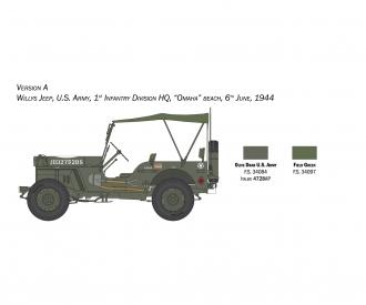 1:24 Jeep Willys MB 80th Anniversary