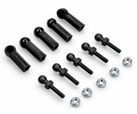 M3 Ensemble tête/poêles (5) Acier