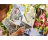Holiday cottage by the sea - painting by numbers