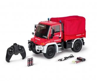 Buy 1:12 MB Unimog U300 Firefig.2.4G 100%RTR online | Carson