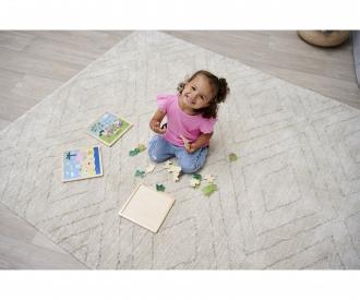 Peppa Pig, puzzle en marqueterie, 3 ass