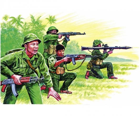 1:72 Vietnam War - Vietn. Army/Vietcong