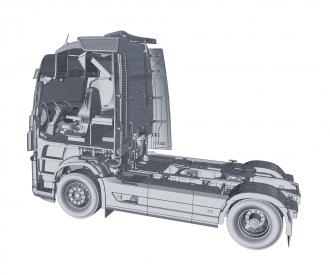 Italeri 1:24 Volvo FH4 Globetrotter XL Kit