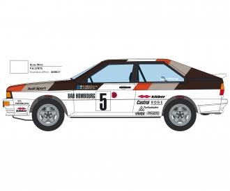 Italeri Audi Quattro Rally Model Kit 1:24