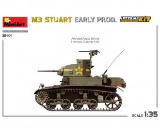 1:35 M3 Stuart frühe Produktion Interior Kit
