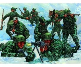 Italeri Alpini Figure Set 1:72 WWII Model Kit