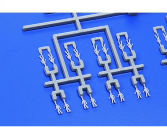 1:350 Warship Crew-Set (144), figure model kit