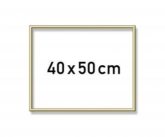 Alurahmen Gold 40 x 50 cm – Malen nach Zahlen Zubehör