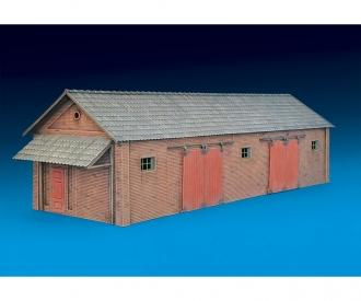 1:72 Lagerhalle eingefärbt